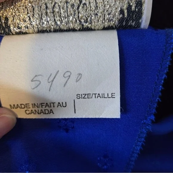 Vintage 80s Wrap Style Midi Dress Belted Classic Elegance Quiet Luxury Size‎ M - Picture 5 of 7